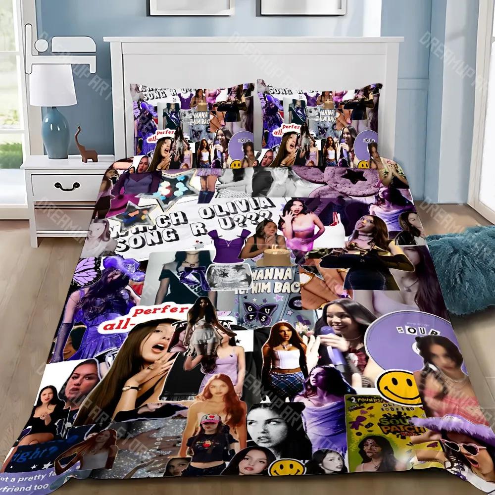 Duvet Cover Pillowcase Bedding Set Adult Boy Girl R-Rodrigos Bedroom Decoration Children O-Olivias Gift Single Double Large Size