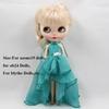 Mini Dolls Princess Dresses Fashion Elegant Chiffon Clothes for Azone19 Ob24 Dolls For Blythe Dolls