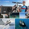 New Action Camera Ultra HD 4K WiFi 2 Inch 170D Underwater Waterproof Helmet Video Recording Sport Cam