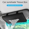 1 Pcs Car Tissue Box Towel Sets Car Sun Visor Tissue Box Holder Auto Interior Storage Decoration for BMW Car Accessories