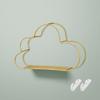 Cloud Shape Wall Shelf Rack Decorative Hanging Storage Organizer Home Decorations