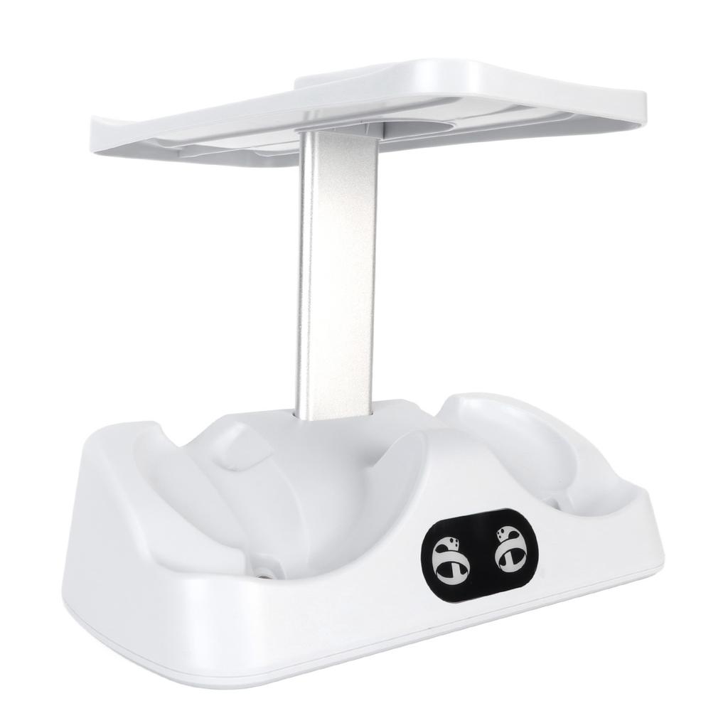 Controller Charging Dock for PS5 VR2 for PSVR 2 with VR Headset Stand LED Indicator 2 Magnetic Clasp