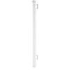 Retractable Baby Gate, Extends to 1430 mm Wide, 795 mm Tall, with Security Lock, Easy to Use, Walk Through Without Tripping, Mesh Dog Gate for Stairs,