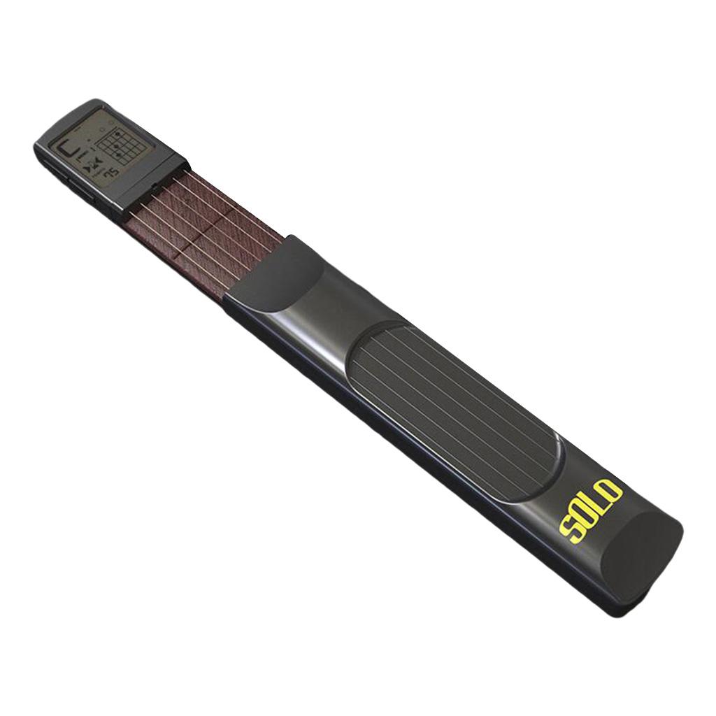 Black Portable Guitar Trainer Display Screen Practice Tool