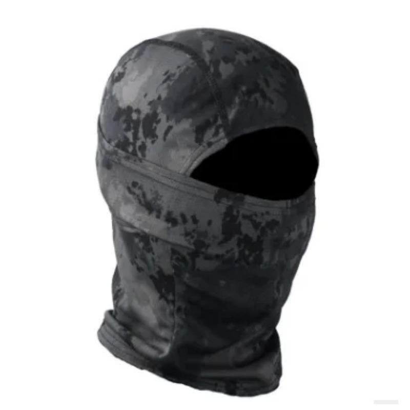 Тактическая Камуфляжная Балаклава Маска на Всё Лицо Лыжи Велосипед Армия Охота Покрытие Головы Шарф Multicam Военная Кепка для Airsoft Мужская