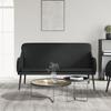 351430 vidaXL Black Bench 110x76x80 Cm Faux Leather