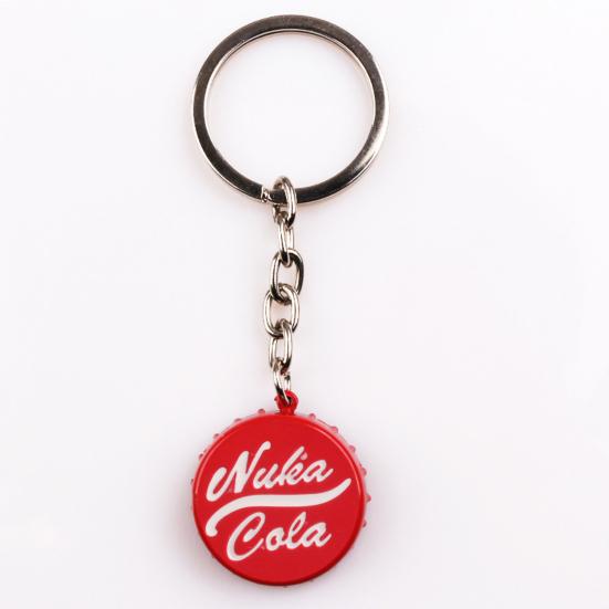 Cola Design Keychain Bottle Opener Multifunctional Corrosion-Resistant Keychain Beer Opener Key Tag Chain Ring Accessories for Everyday Carry