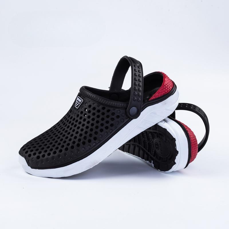 Модные пляжные сабо унисекс, тапочки на толстой подошве, водонепроницаемые противоскользящие сандалии, Вьетнамки для женщин и мужчин