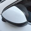 2 шт., боковое зеркало заднего вида для автомобиля, козырек для бровей от дождя, козырек от солнца из углеродного волокна, защита от снега, защита от непогоды, автомобильные аксессуары