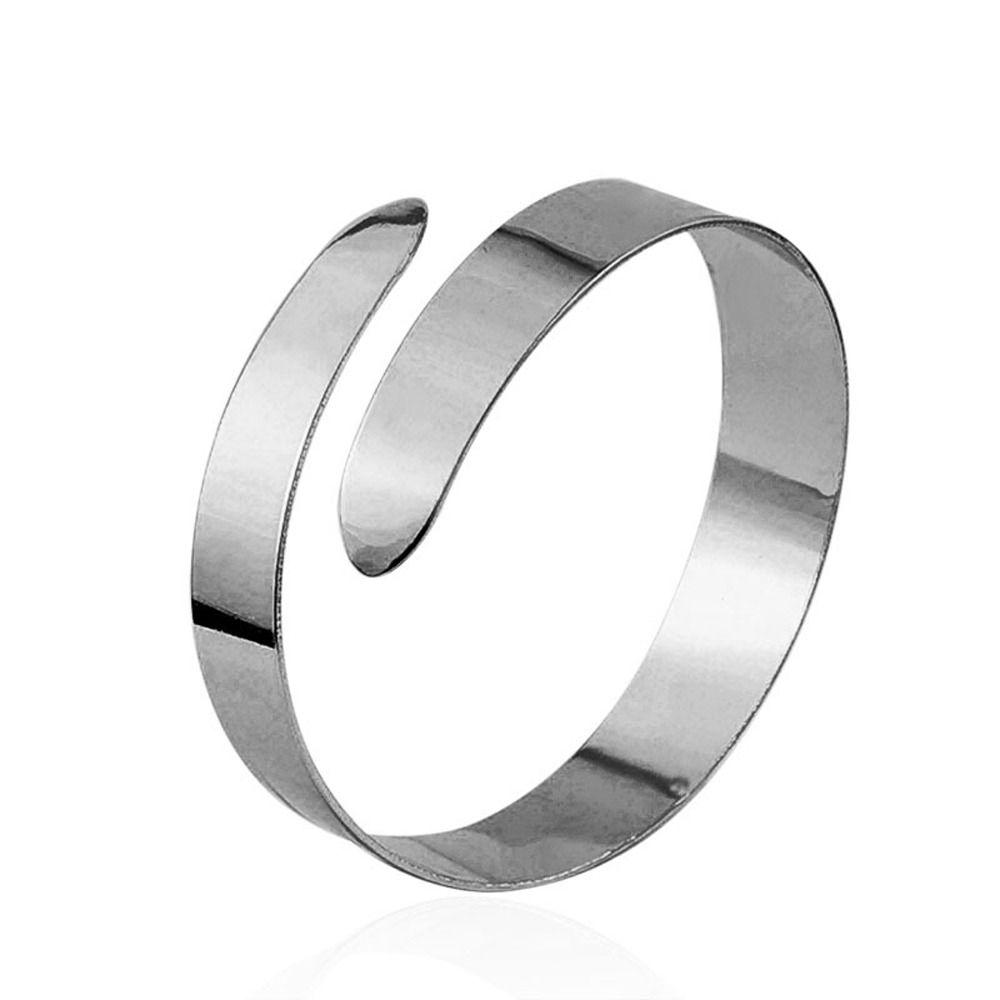 Zinc Zinc Alloy Wide Open Arm Cuff Hollow Out Exaggerated Bangle Cuff Bangle Bracelets for Women  Party