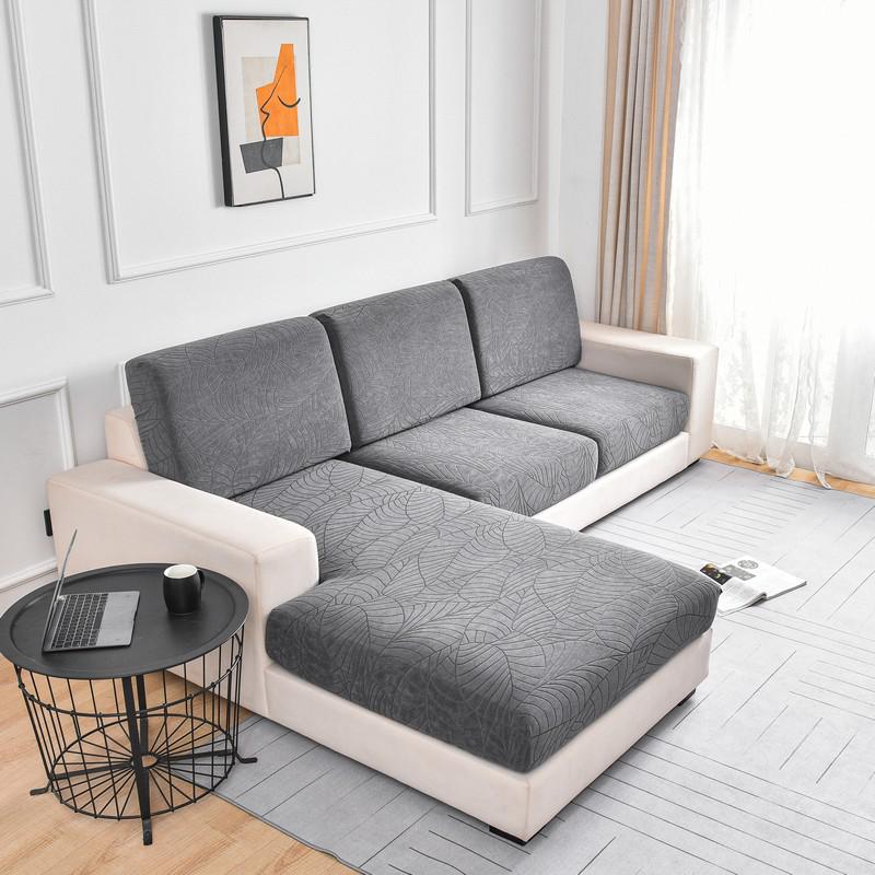Водонепроницаемый эластичный чехол для дивана: Пылезащитный жаккардовый чехол для подушки на все времена года