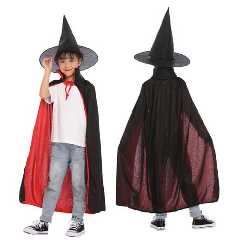 Performance Costumes Halloween Cloak with Hat Witch Clothes  Scary Costumes