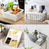 Storage Basket With Iron Material For Home Office And Bathroom Organization