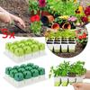5 упаковок 12-ячеечных силиконовых поддонов для рассады, многоразовые контейнеры для проращивания комнатных растений, поддон для проращивания растений, горшки для рассады растений для сада