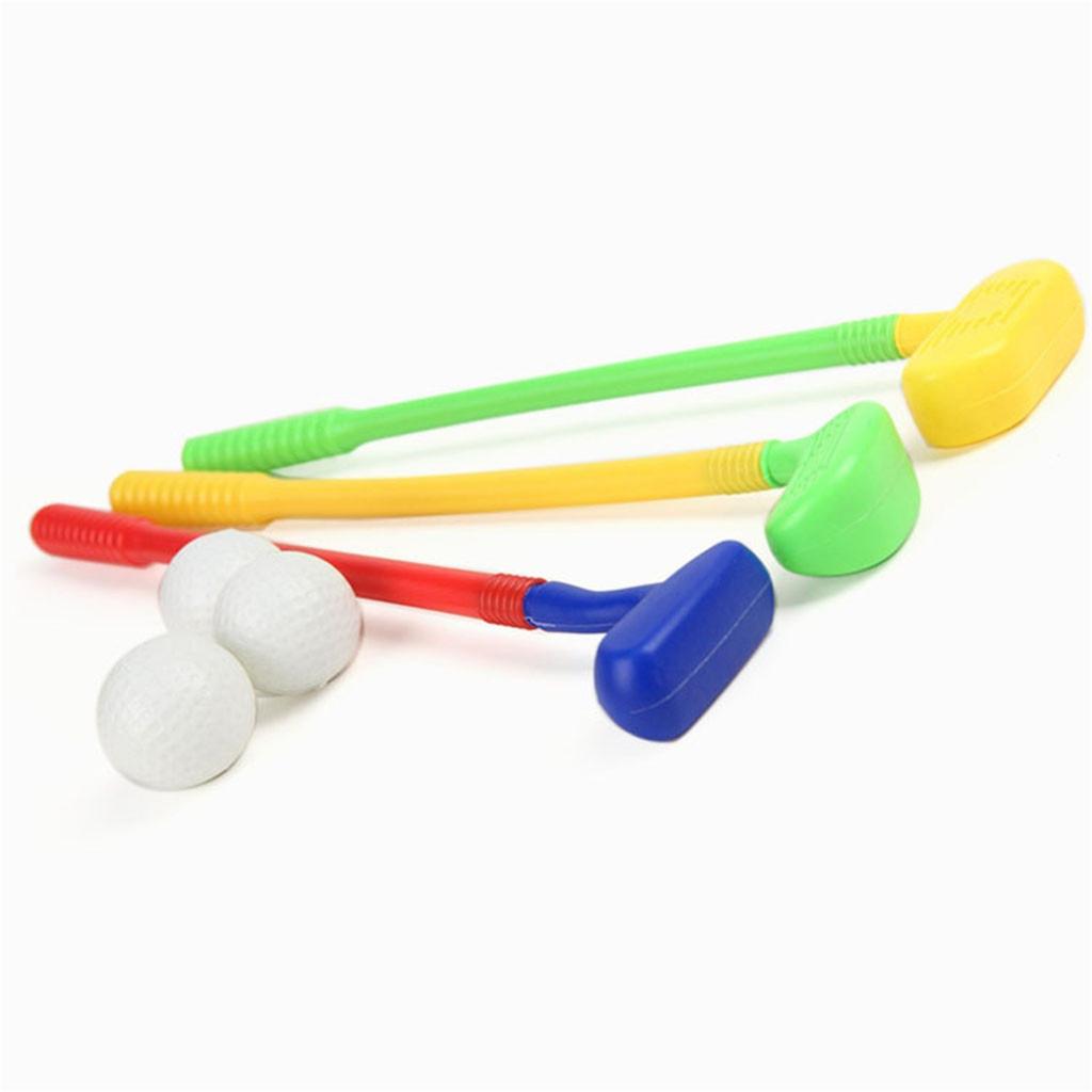 Golf Clubs Children Plastic Toys Sports Golf Club Set