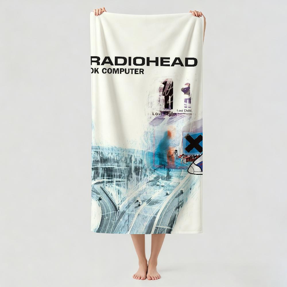 Рок-группа R-RADIOHEAD Полотенце Сушильное Полотенце для Ванной Применимо для Легкого Плавания Кемпинга Йоги Пляжа На Улице