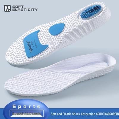 Спортивная амортизирующая стелька с воздушной подушкой, высокая эластичность, дышащая, дезодорирующая, для мужчин и женщин - Popcorn Zoom Badminton.