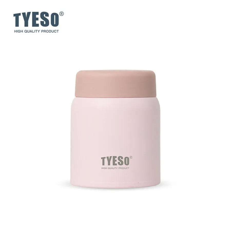 Tyeso 220 мл Милые термосы Компактная вакуумная колба Матовая нержавеющая сталь Портативная термокружка Стильная Герметичная Ежедневный незаменимый предмет