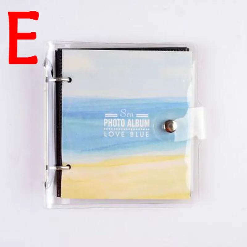 100 карманов мини-альбом для фильмов, альбом с отрывными листами из полипропилена, открытка для хранения билетов, 3 дюйма, память