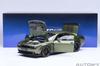 AUTOart Dodge Challenger SRT Jailbreak 2022 Black Stripe Finished Model 71761 1/18 (Metallic Green/Carbon [F8 GREEN])