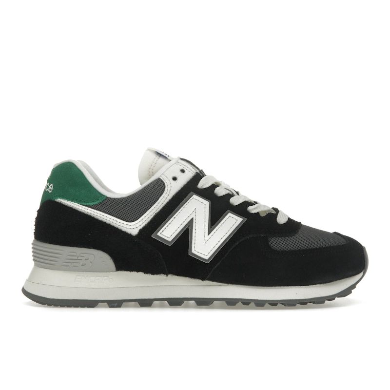 New Balance 574 Black Classic Pine Женские кроссовки Castlerock WL574YA1