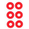 25 шт. красные силиконовые прокладки Grolsch для бутылок с откидной крышкой и уплотнения для бутылок домашнего пива