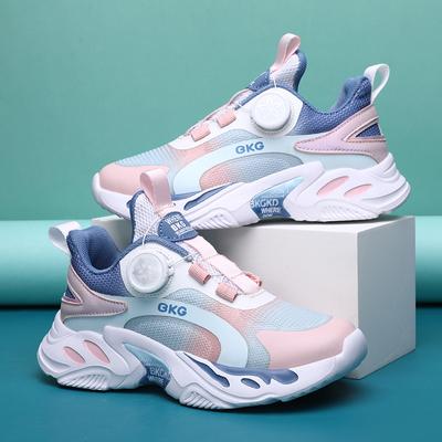 Девочки спортивная обувь осень дышащая сетка приливная обувь камуфляж личность BKG обувь одноклассника