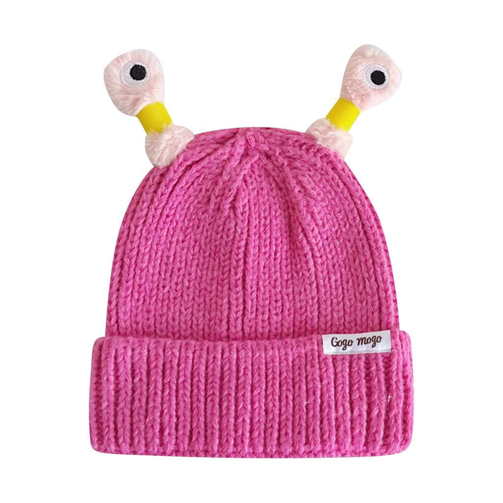 1 шт., милая детская вязаная шапка с забавными мигающими эластичными щупальцами для мальчиков и девочек, 1 шт., осень-зима