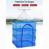 Extra Thick Encrypted Folding Multi-Layer Fly-Proof Fish and Dried Goods Drying Cage