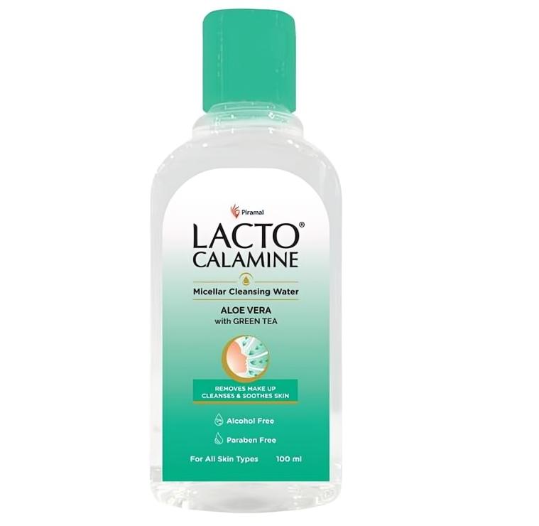 Lacto Calamine Мицеллярная вода Жидкость для снятия макияжа, Очищающая вода для лица 100 мл