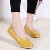 Women Leather Driving Moccasins Comfort Flats Casual Slip On Blue Nurse Plus Size Summer Ballet Shoes for Girl
