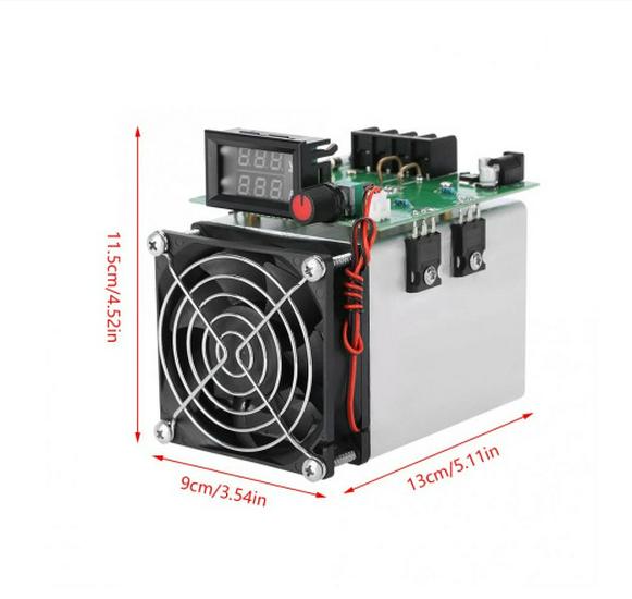 12V 250W Battery Capacity Tester, 0-20A Electronic Load Discharge Module