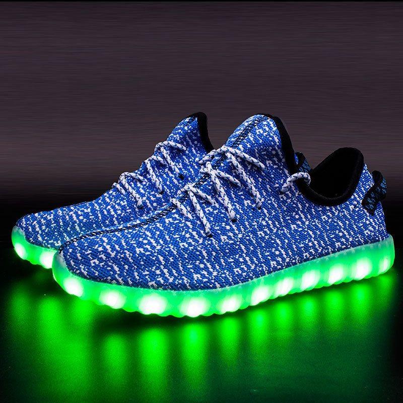 Luminous Sneakers Led Usb Charge Children Low Cut Shoes Fashion Casual Gift