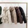 Women's Down Cotton Padded Jacket Short Loose Korean Version  Ladies Outerwear Comfortable Elegant Lady Winter Parka Coat