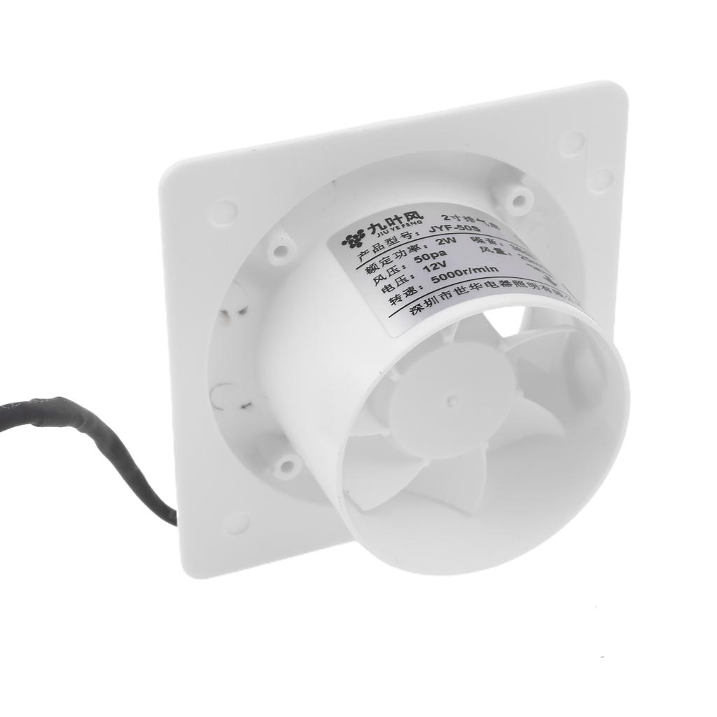Мощный тихий вытяжной вентилятор для ванной комнаты с низким уровнем шума, подходит для ремонта собачьих домиков AC100 240 В 2 Вт 38 дБ 25 м3/ч