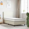 VidaXL Matelas à ressorts bonnell moyen 100x200 cm 372971
