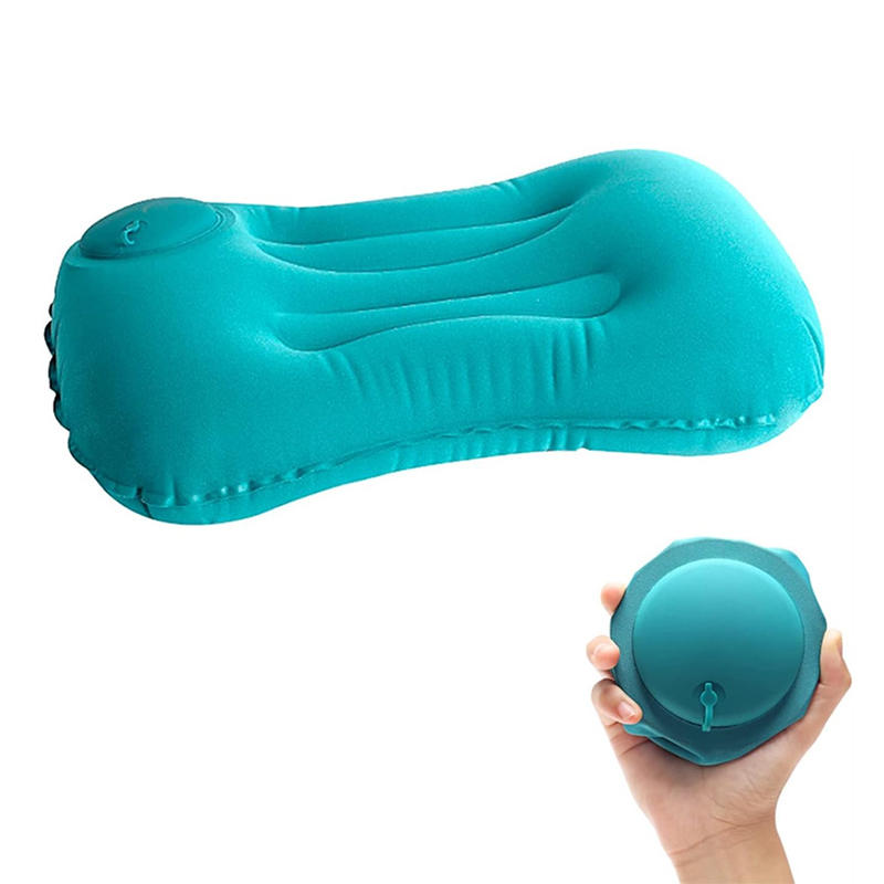 Portable Comfortable Inflatable Pillow, Camping Pillow, Pool Pillow, Ultra Soft Car Pillow for Neck and Lumbar Support