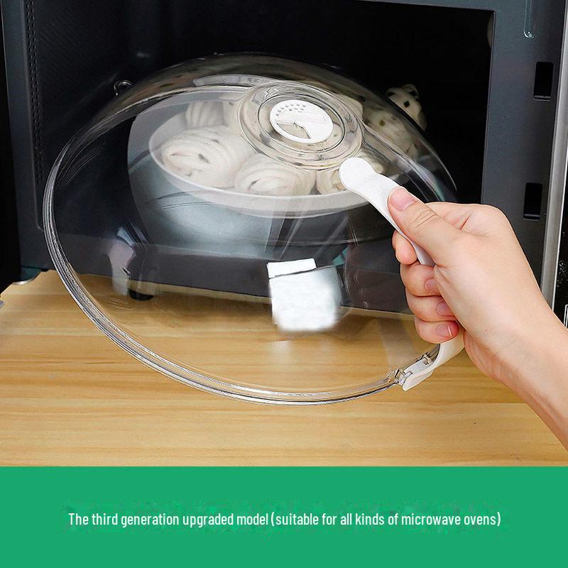 Многоцелевая крышка для посуды, безопасная для использования в микроволновой печи, устойчивая к маслам и брызгам