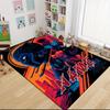 Custom Name Deadpool Movie Poster Carpet Rug Customizable Soft Washable Anti-Slip Home Living Room Sofa Mats Personalized Rug. 090919