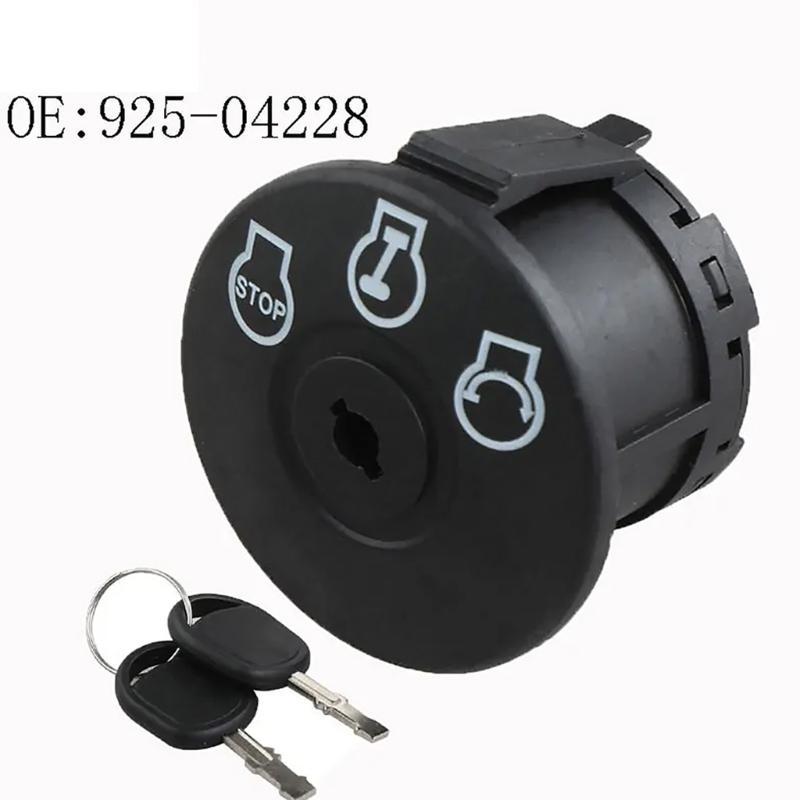 Выключатель зажигания, 5 клемм, 3-позиционный переключатель стартера газонокосилки с ключом 925-04228 для мастера