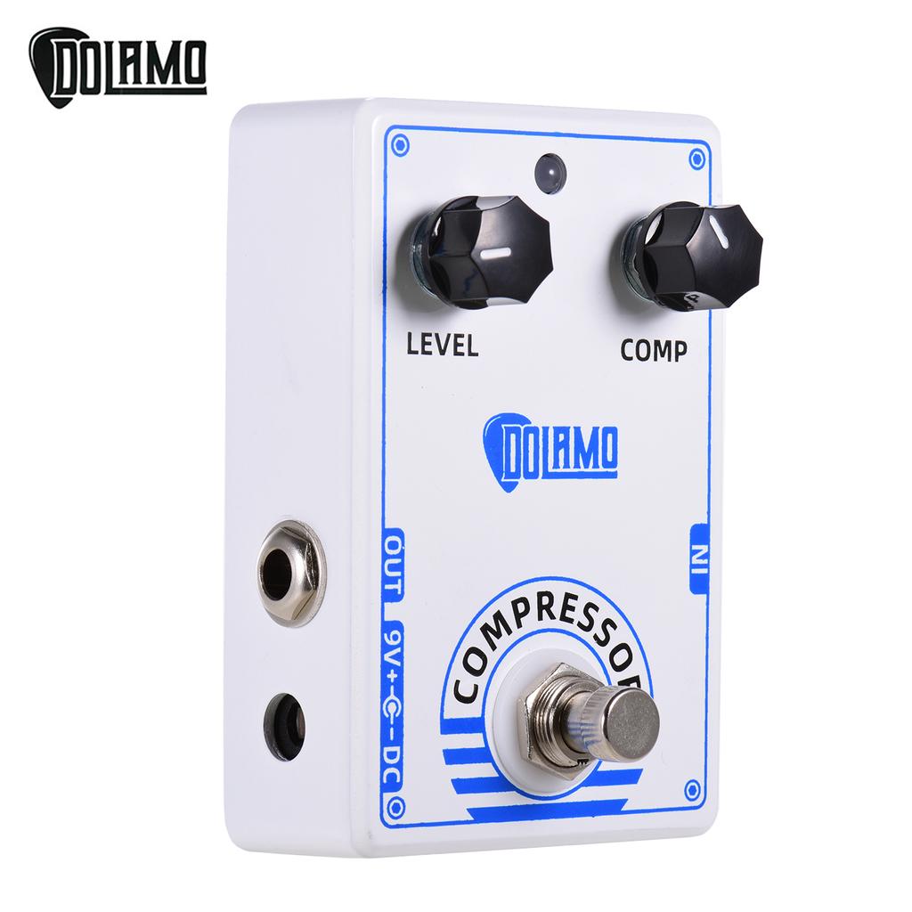 Dolamo D-1 Chubby Comp Pedal Компрессорная педаль эффектов для электрогитары с True Bypass