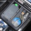 Для JETOUR T2 Shanhai T2  2024-2026 Центральная консоль Беспроводная зарядка Силиконовая подставка Противоскользящий коврик Автомобильные аксессуары для модификации