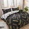 Floral 3 Pieces  1 Duvet Cover with Zipper and 2 Pillowcases Ultra Soft and Easy Care Breathable Cozy Simple Style Bedding Set