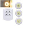 Super Bright Cob Under Cabinet Light LED 5W Wireless Remote Control Dimmable Wardrobe Night Lamp Home Bedroom Kitchen Nightlight