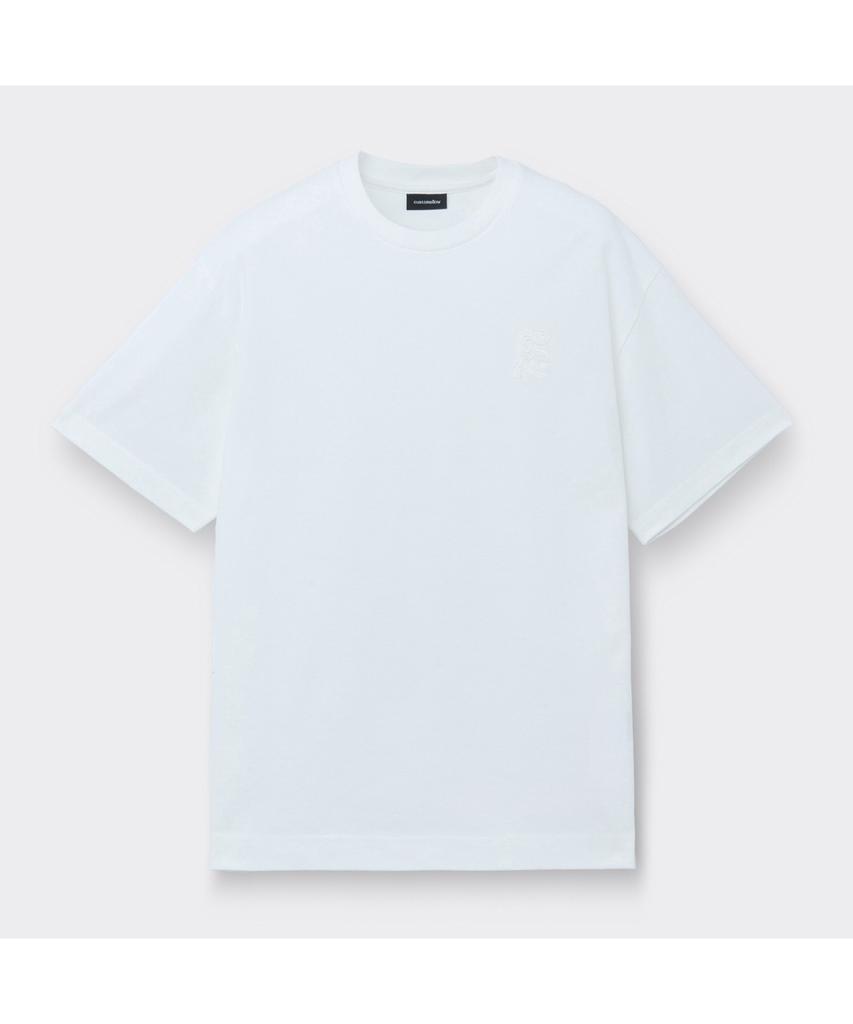 Keoseuuteommellou [Vincent] White Graphic T-Shirt Cwtam26496Whx