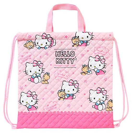 Sanrio Hello Kitty Quilted Hand Drawstring Bag (Talk)