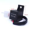 Adjustable LED Turn Signal Indicator Black Relay for Yamaha R1 R6 FZ1 FZ6 FZ8 MT07 MT09 Motorcycle