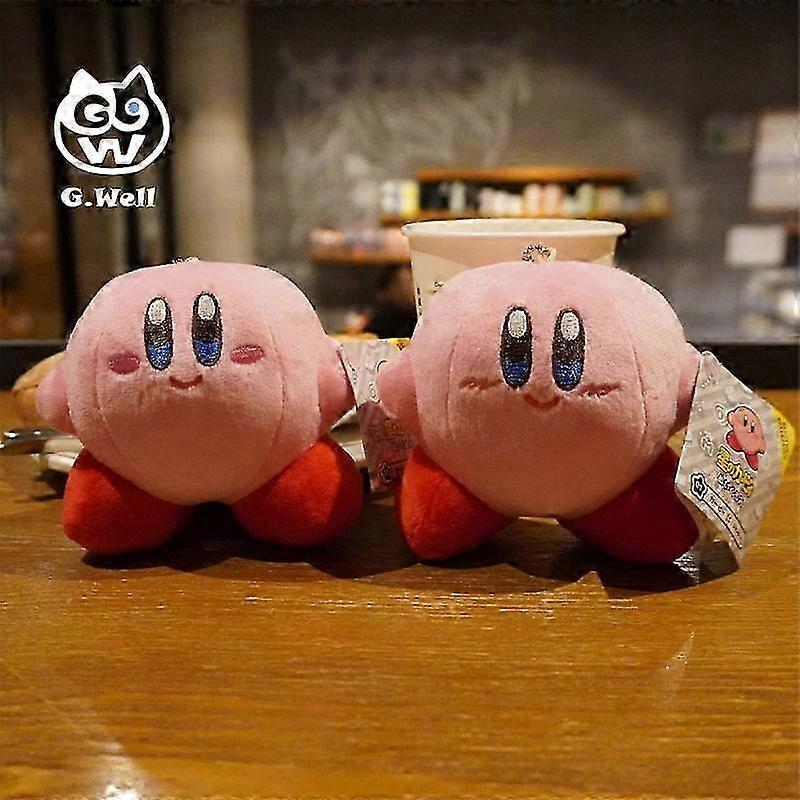 Kirby plush toy keychain with 12 cute cartoon expressions