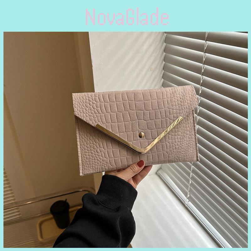 Шикарная женская сумка-конверт в винтажном стиле черного, зеленого, хаки и цвета фуксии для повседневных летних нарядов