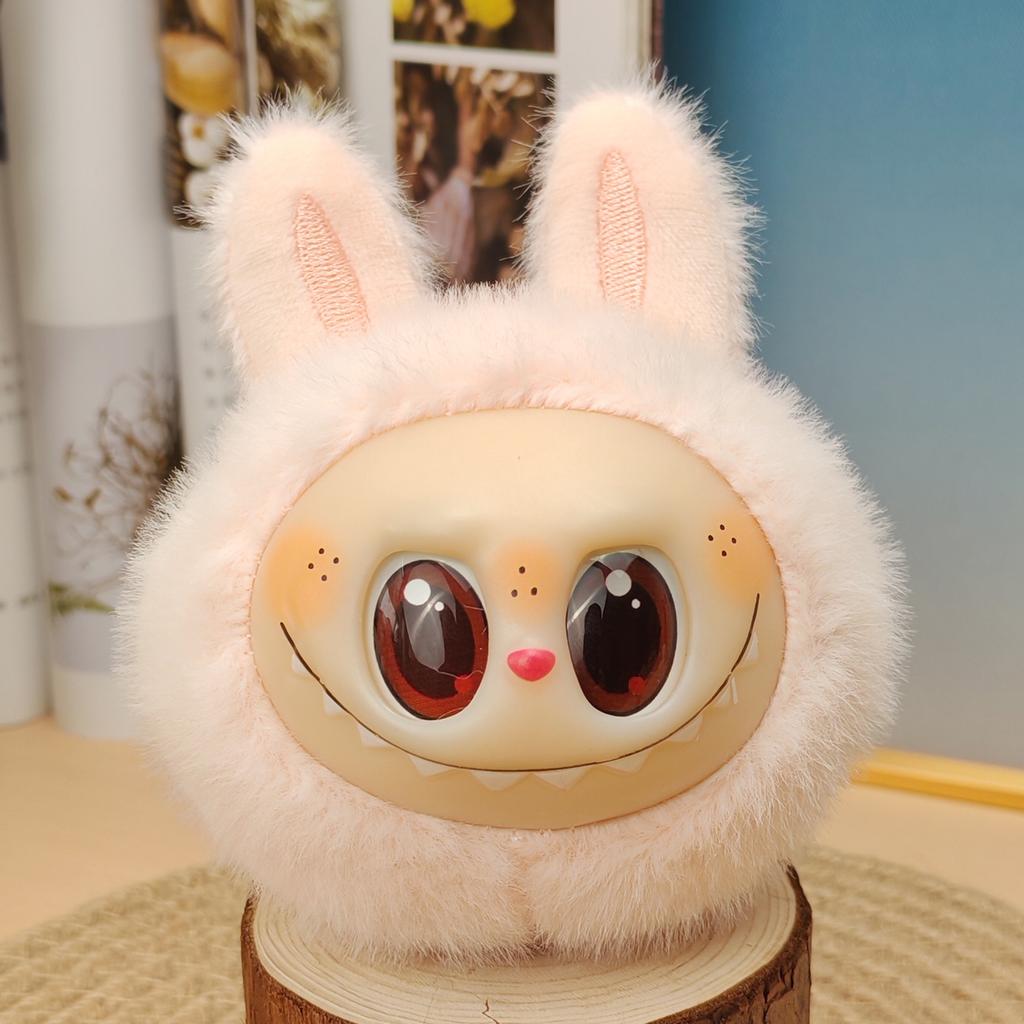 Cross-border Special Batch of Rabub Plush Doll Internet Celebrity Plush Doll Vinyl Face Rabub Bag Pendant Toy